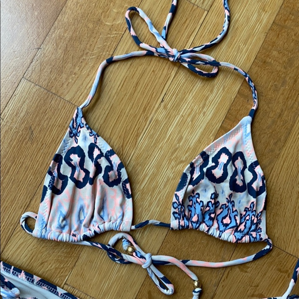 Eberjey Pattern String Bikini - image 2